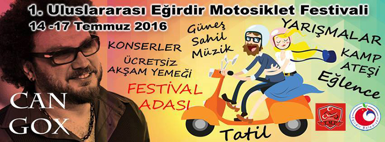 Türkiye Motosiklet Platformu 1. Uluslararası Eğirdir Motosiklet Festivali